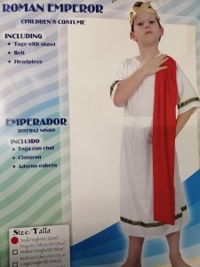 Kids Costumes to Hire - Roman Emperor - CHILD